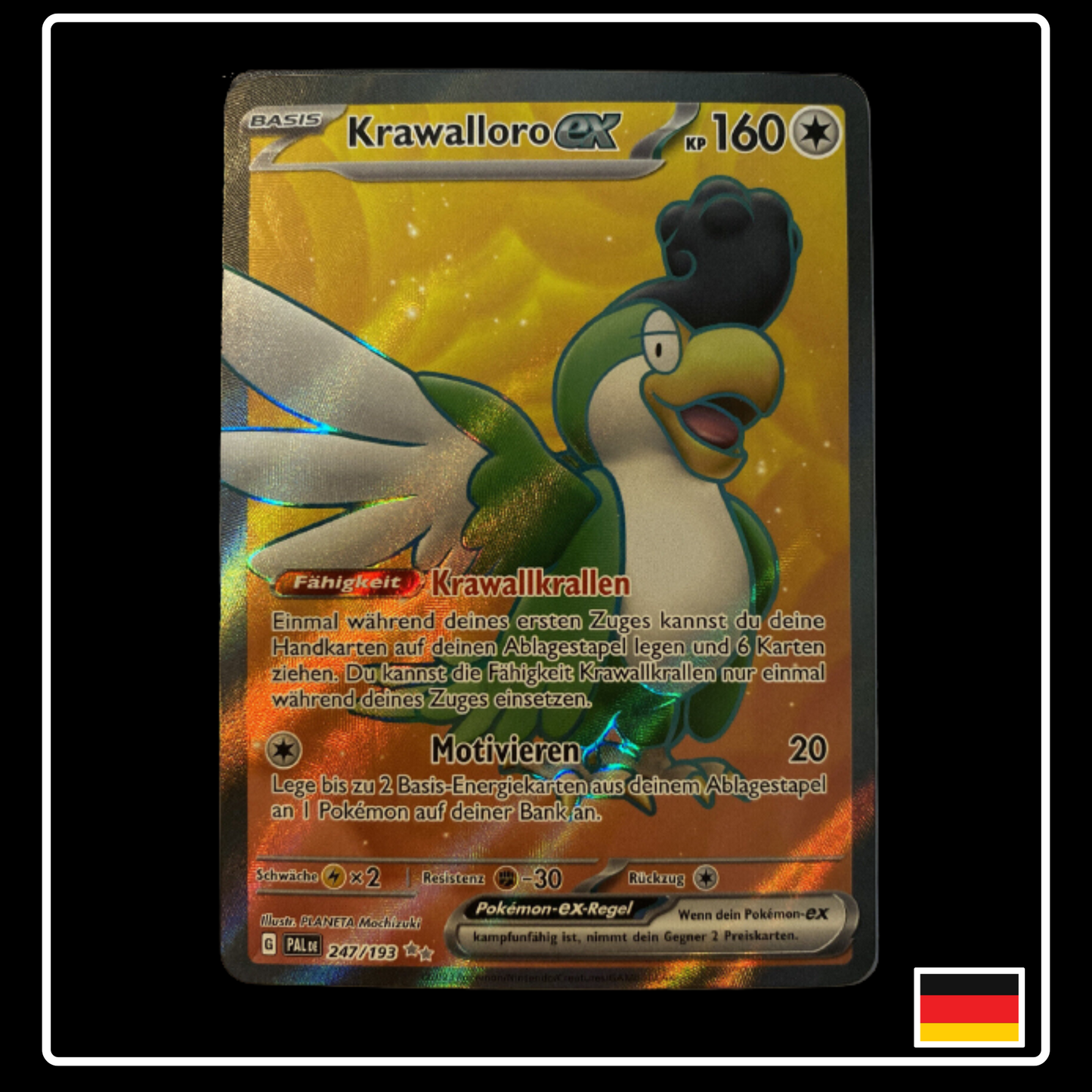 Krawalloro ex Full Art Deutsch 247/193 Entwicklungen in Paldea