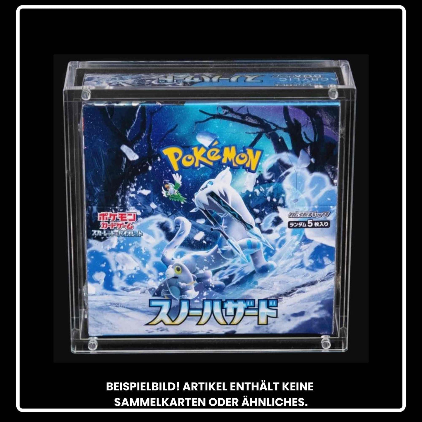 The Acrylic Box - Japanese Booster Box / Display regular