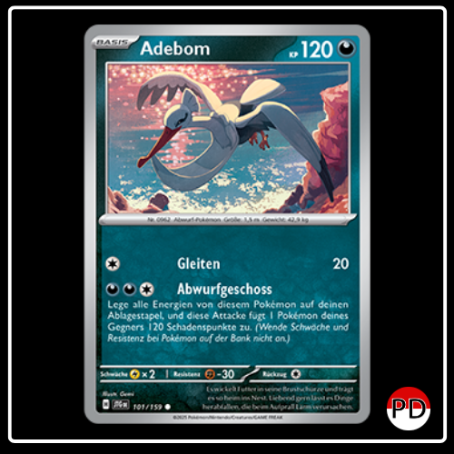 Adebom 101/159 Pokemon Reisegefährten