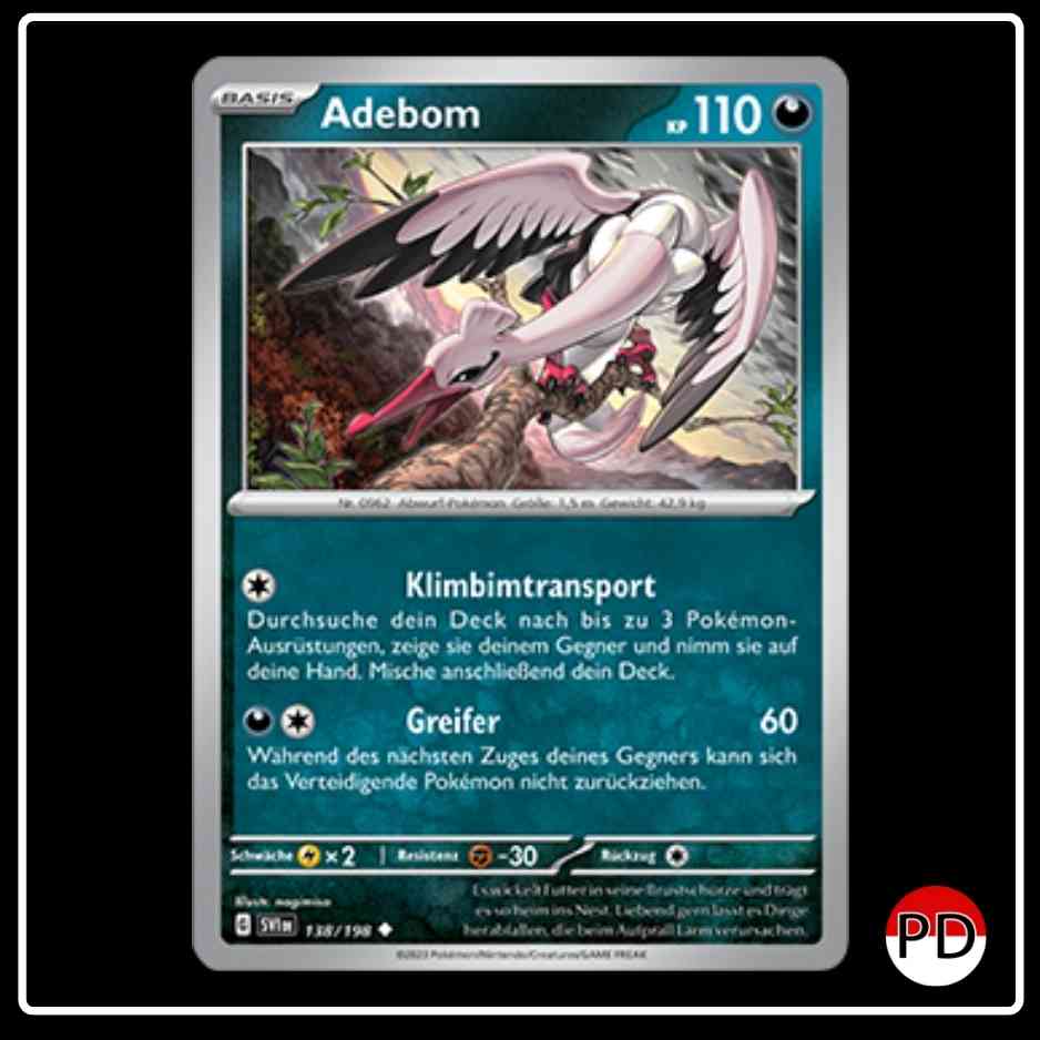 Adebom 138/198 Pokemon KP