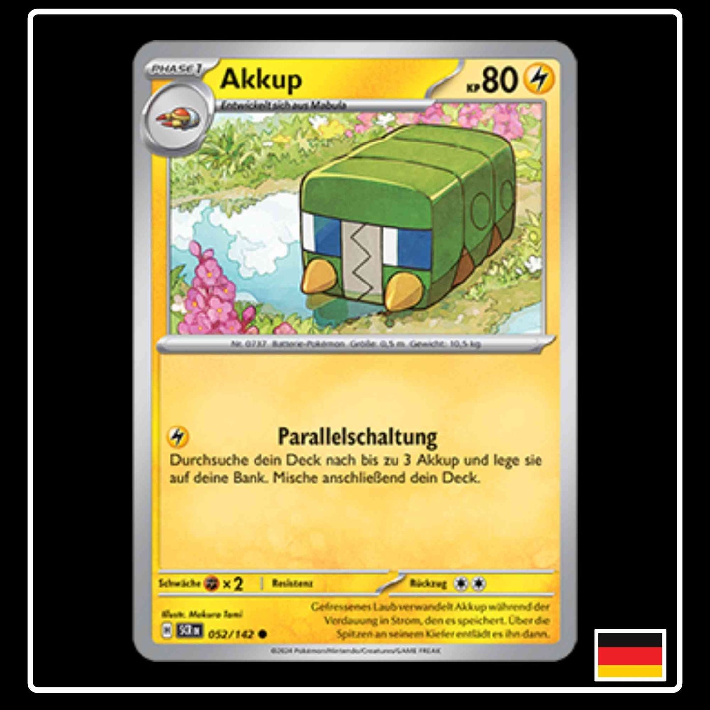 Akkup 052/142 Pokemon Stellarkrone