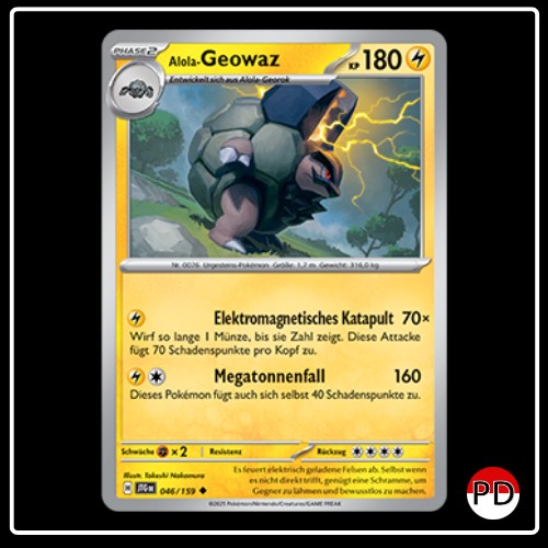 Alola-Geowaz 046/159 Pokemon Reisegefährten