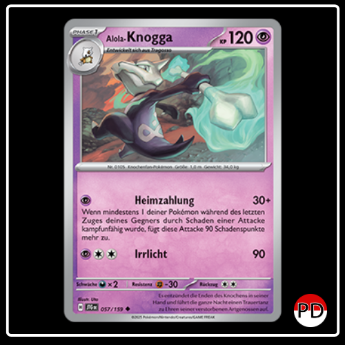 Alola-Knogga 057/159 Pokemon Reisegefährten