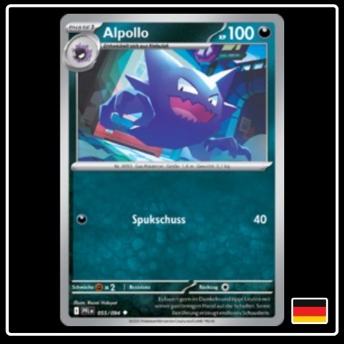 Alpollo 055/094 Pokemon Fatale Flammen