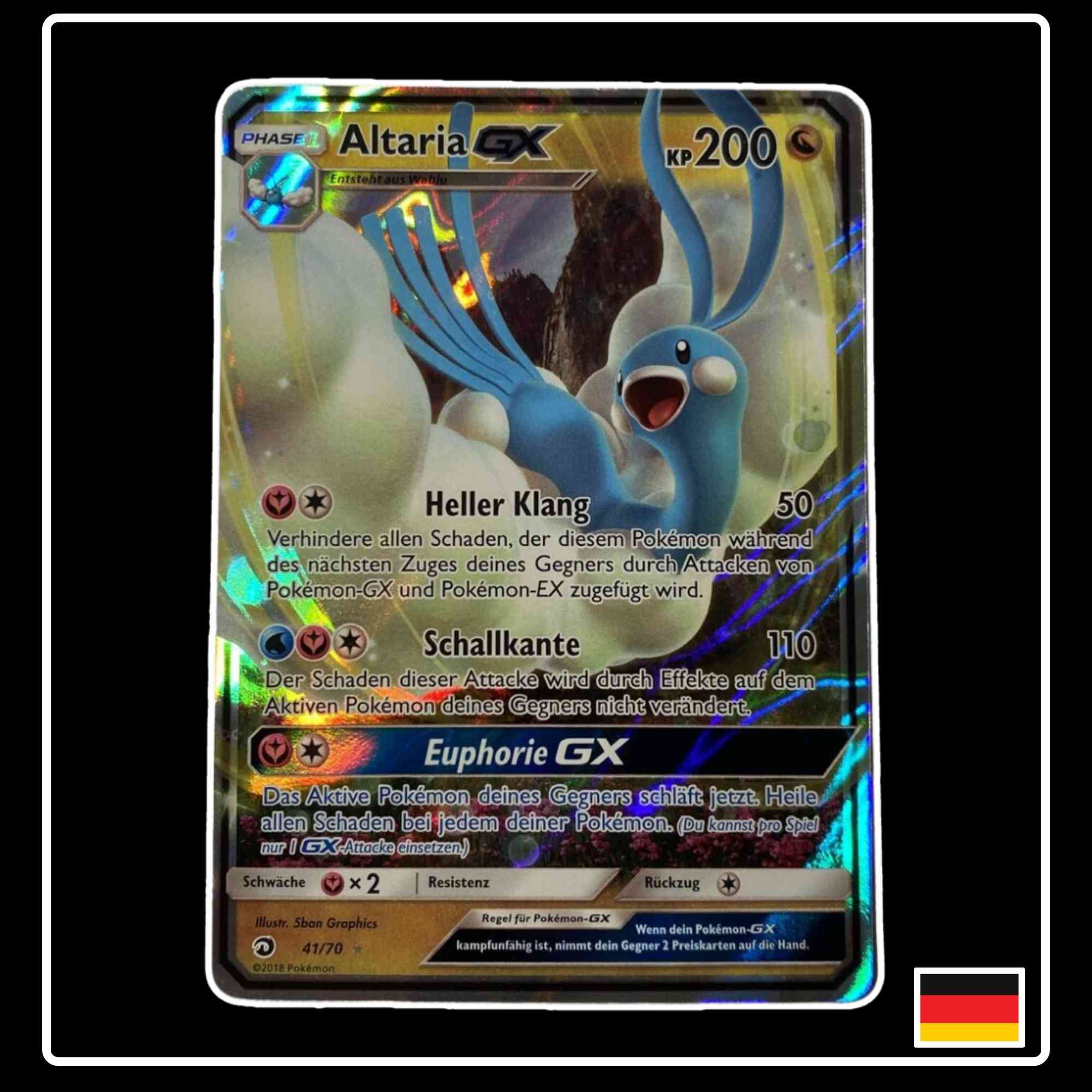 Altaria GX 41/70 Pokemon Majestt der Drachen PokeDirris Altaria GX 41/70 Pokemon Majestt der Drachen PokeDirris