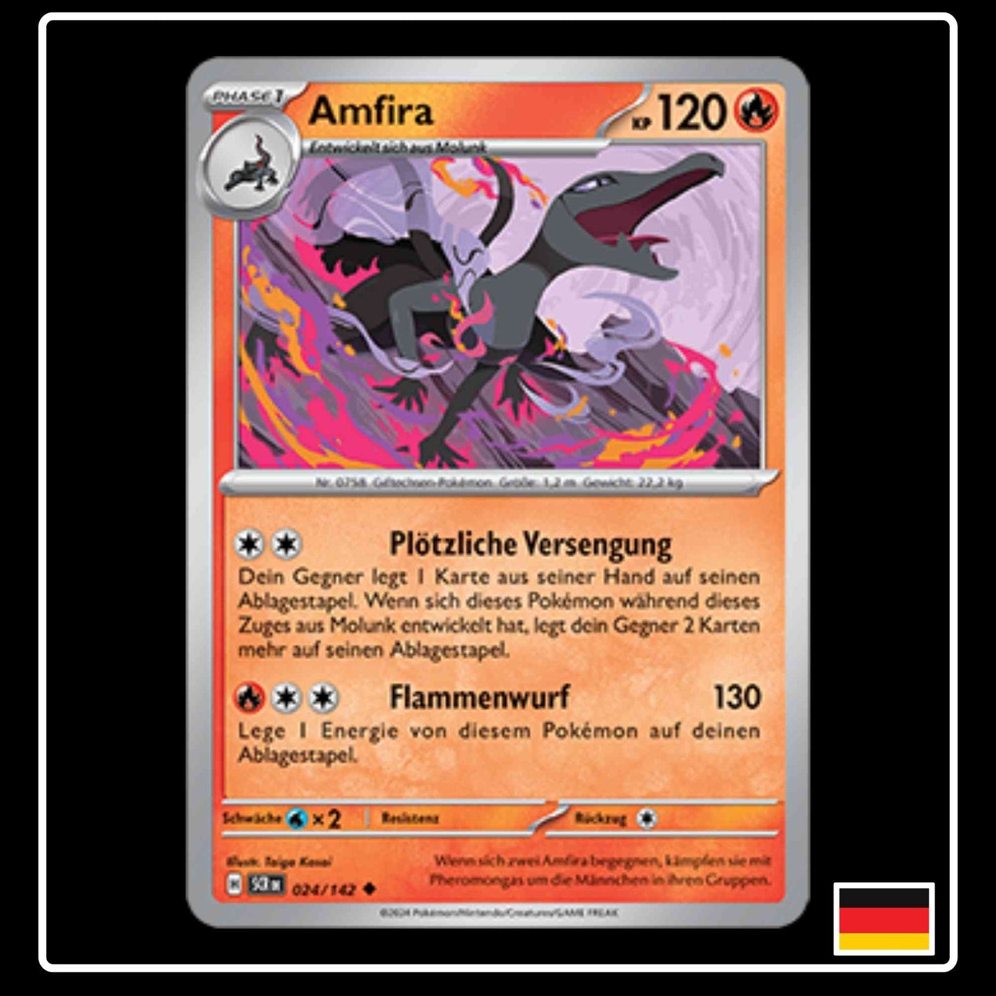 Amfira 024/142 Pokemon Stellarkrone