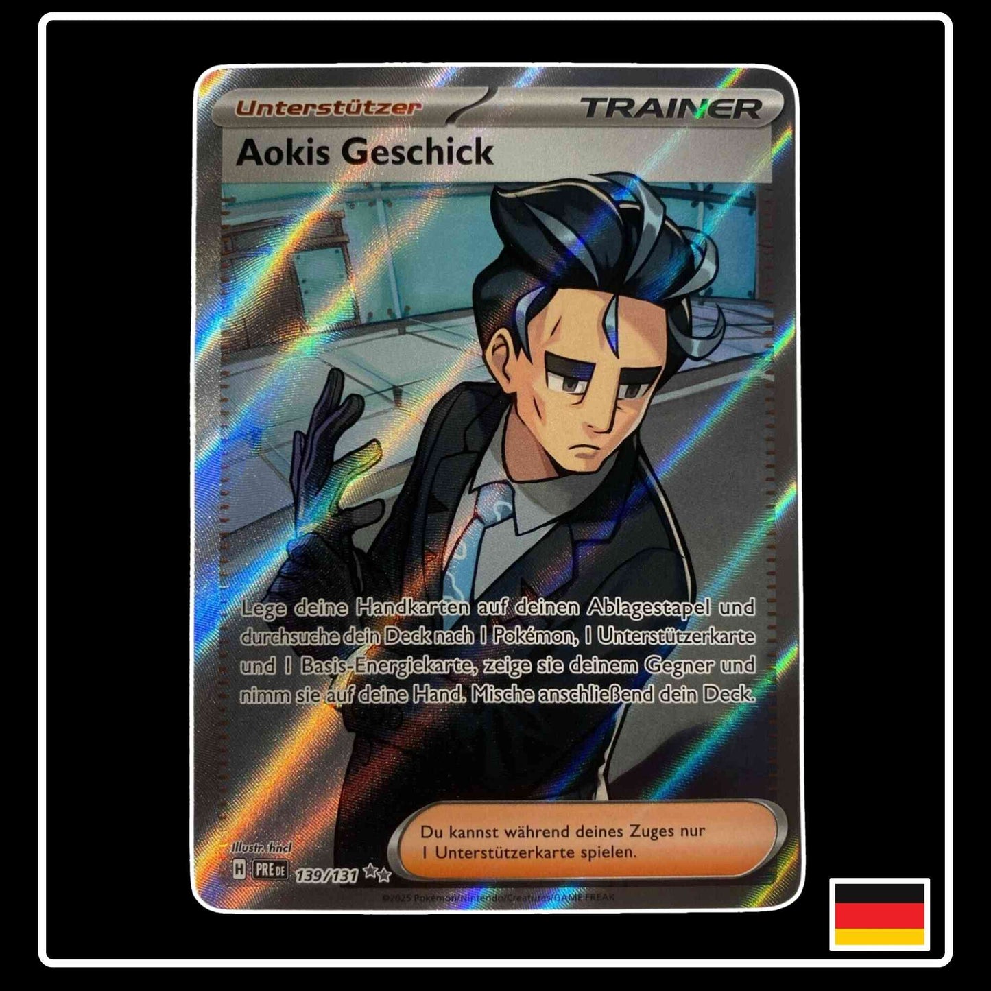 Aokis Geschick 139/131 Pokemon Prismatische Entwicklungen