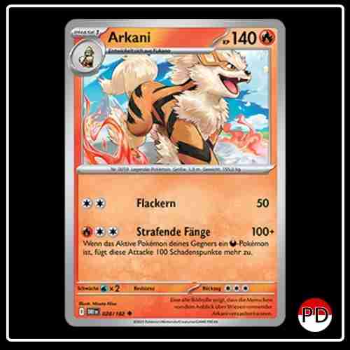 Arkani 028/182 Pokemon Ewige Rivalen