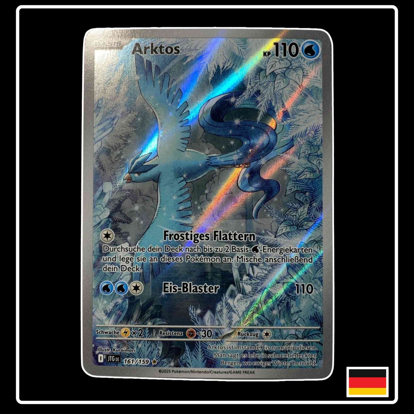 Arktos Illustration Rare 161/159 Pokemon Reisegefährten