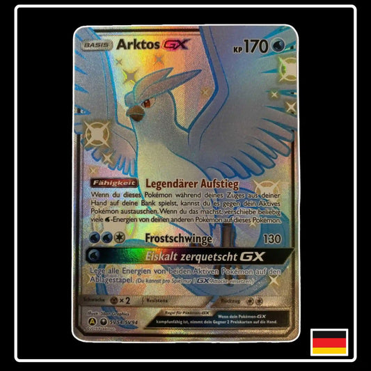 Arktos GX Shiny SV54 Pokemon