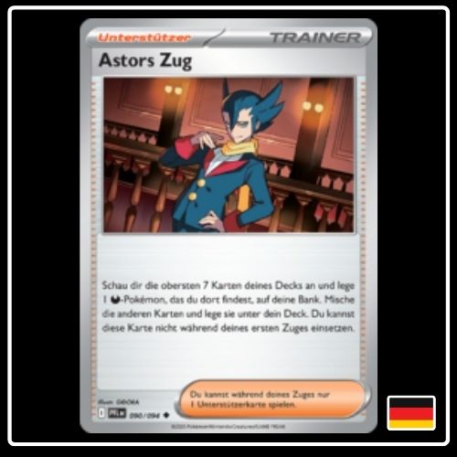 Astors Zug 090/094 Pokemon Fatale Flammen