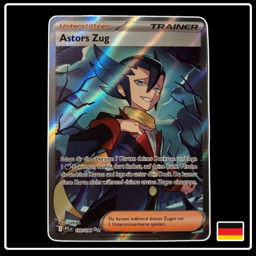 Astors Zug Trainer Full Art 120/094 Pokemon Fatale Flammen