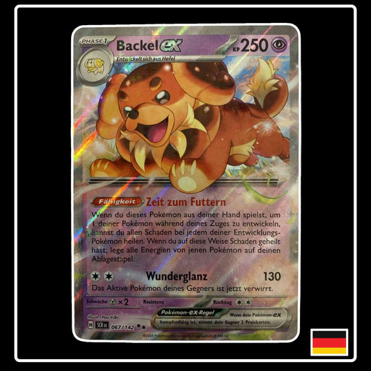Backel ex 067/142 Pokemon Stellarkrone