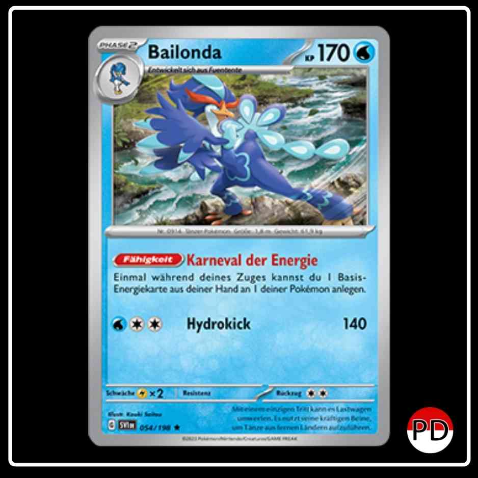 Bailonda 054/198 Pokemon