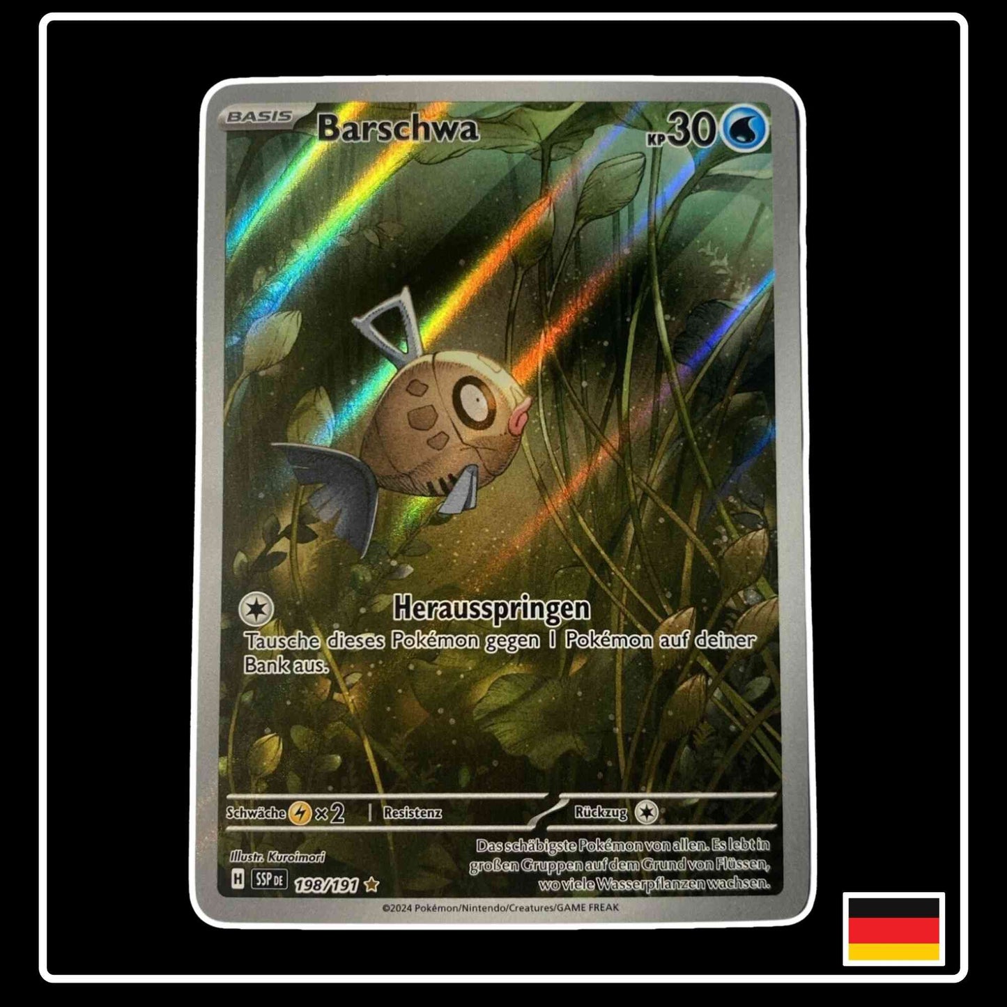 Barschwa 198/191 Pokemon Stürmische Funken