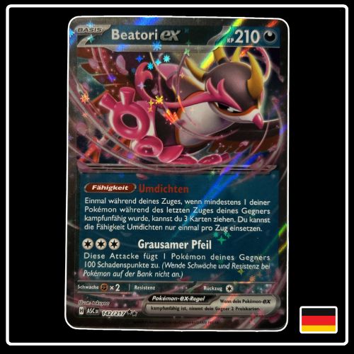Beatori ex 142/217 Pokemon Erhabene Helden