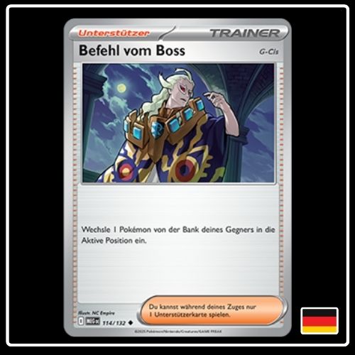 Befehl vom Boss 114/132 Pokemon Mega Entwicklung