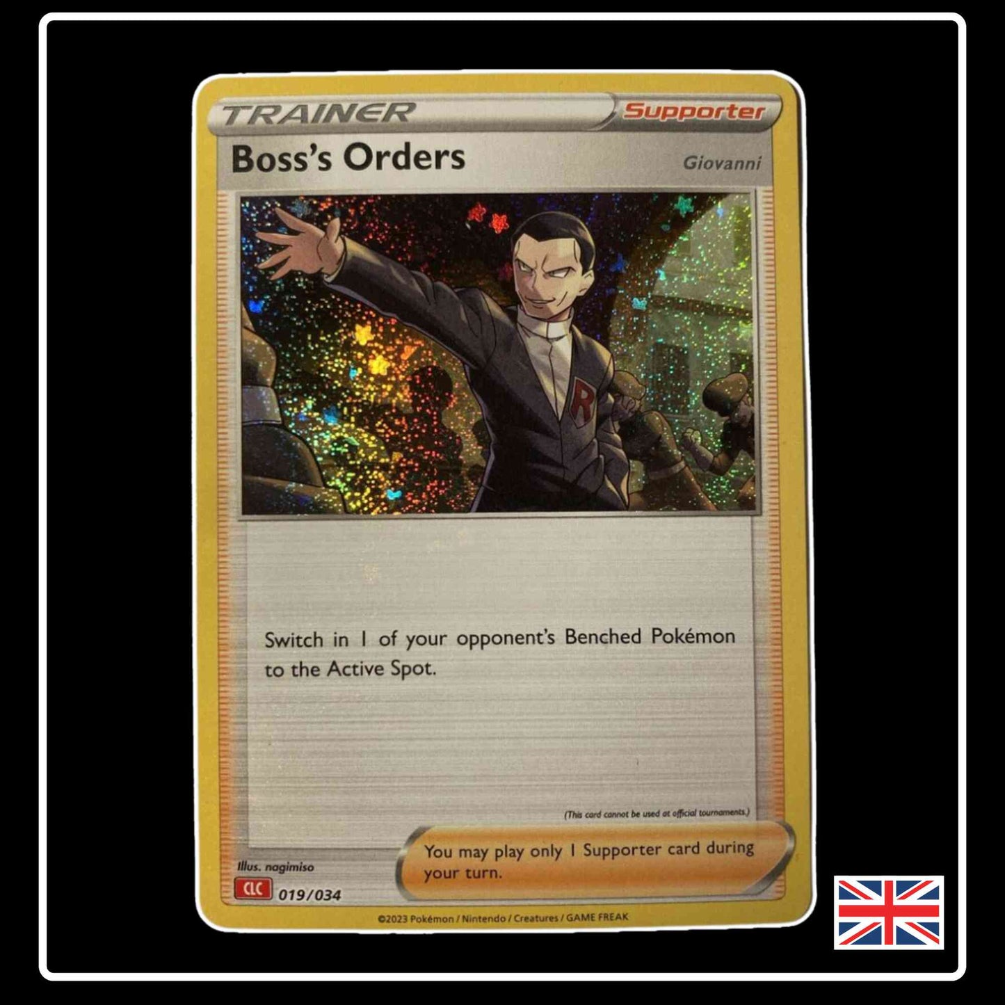 Befehl vom Boss 019/034 CLC Pokemon TCG Classic Collection