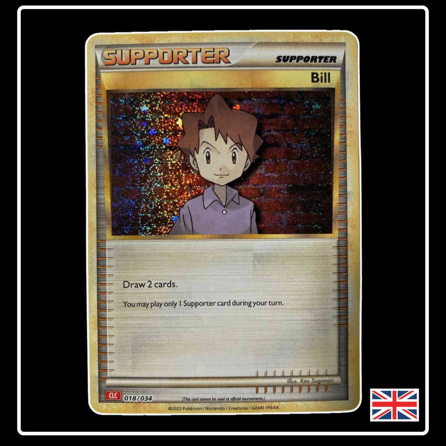 Bill Trainer 018/034 CLC Pokemon TCG Classic Collection