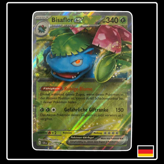 Bisaflor ex Pokemon Karte aus Stellarkrone