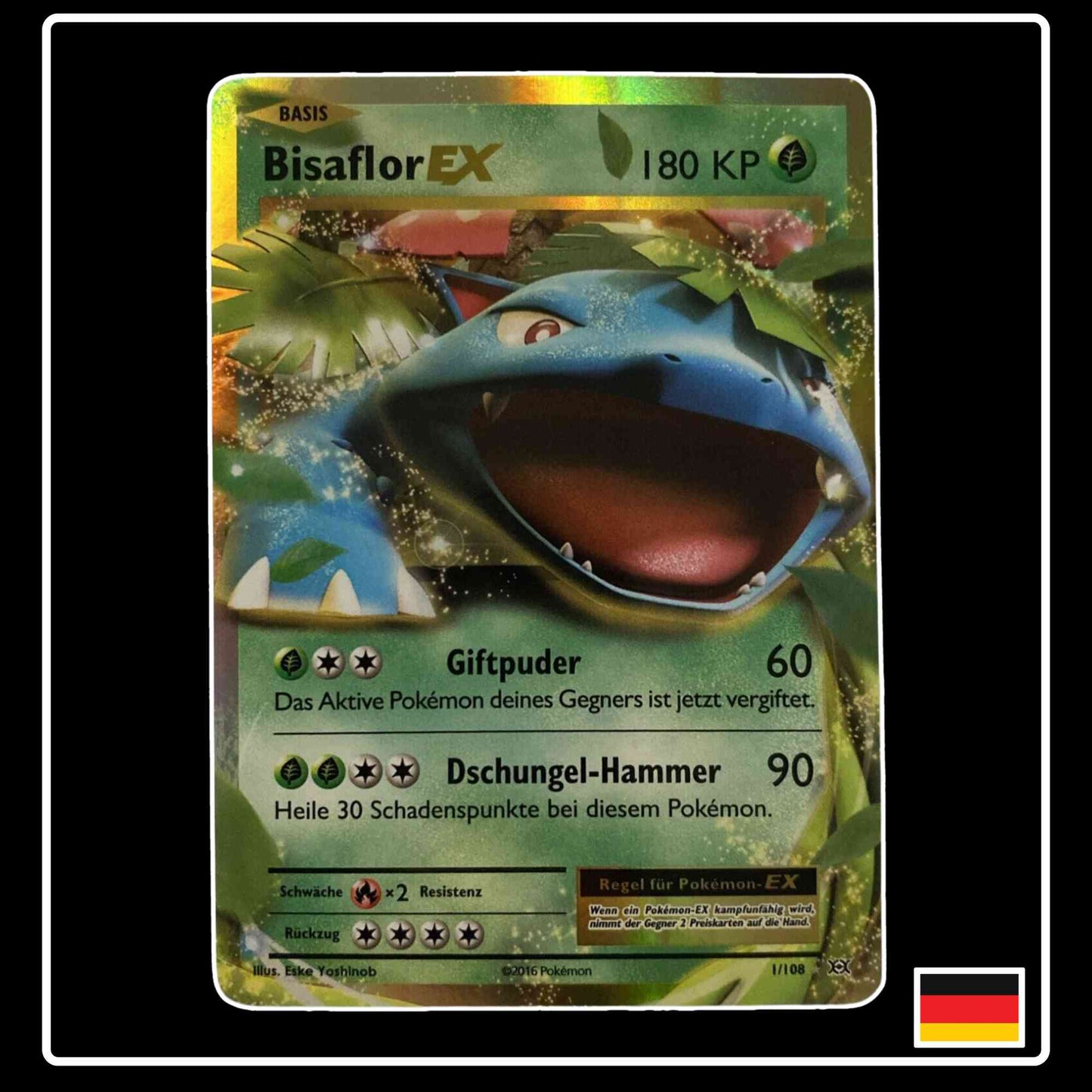 Bisaflor EX 1/108 Pokemon EvolutioN