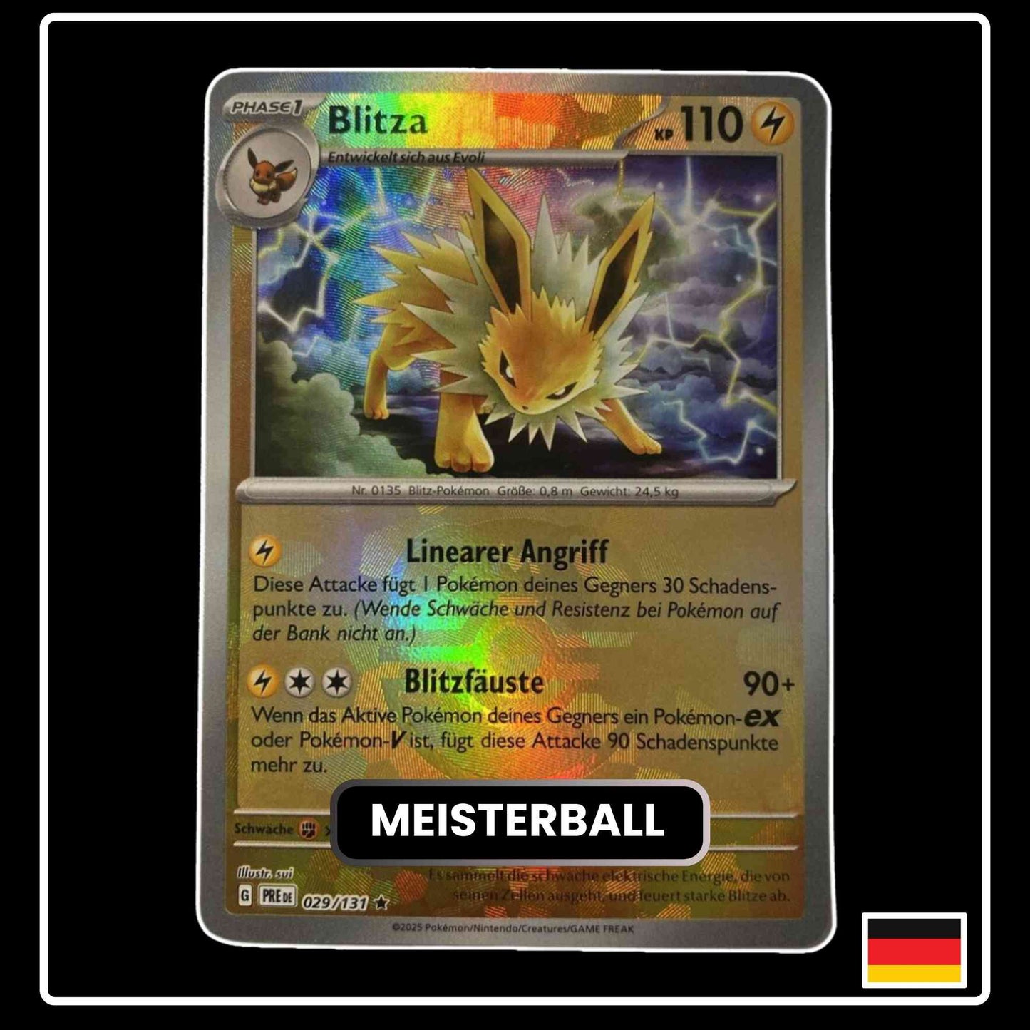 Blitza Meisterball 029/131 Pokemon