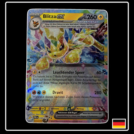 Blitza ex 030/131 Pokemon Prismatische Entwicklungen