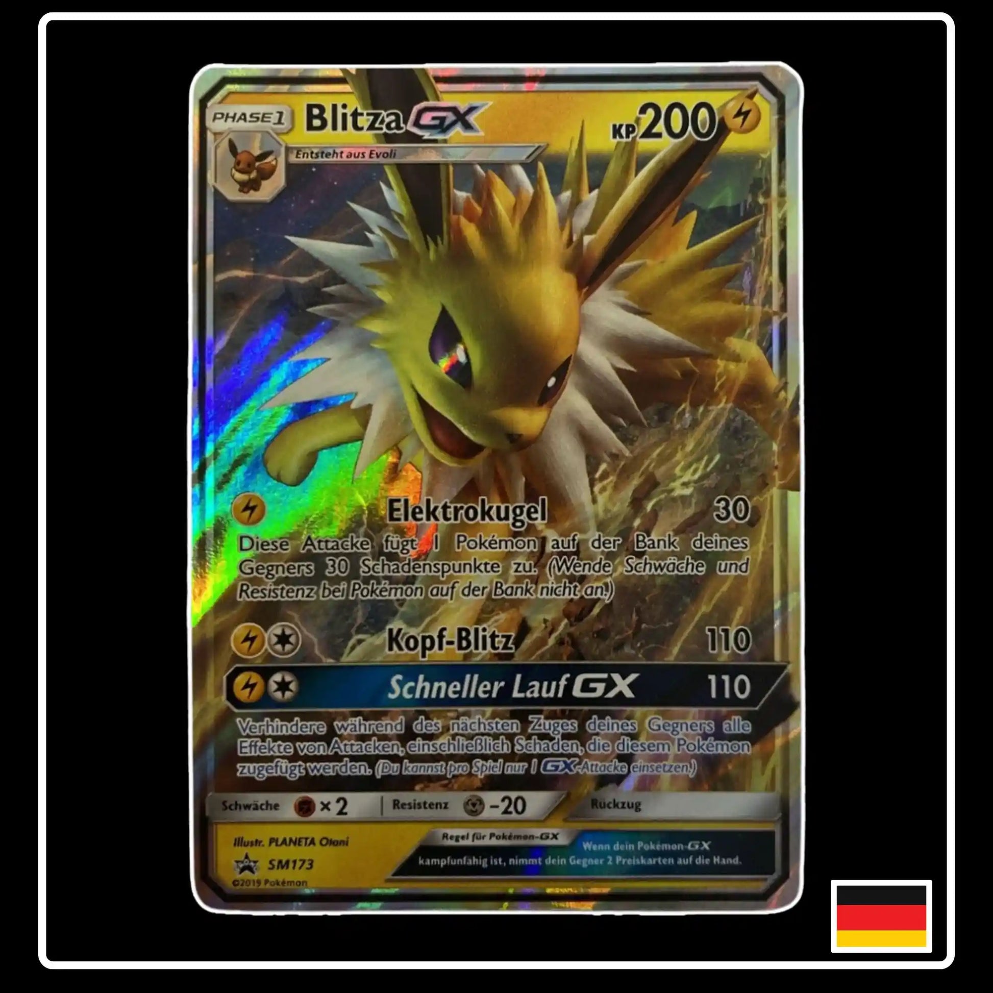 Blitza GX SM173 Pokemon SM Black Star Promo
