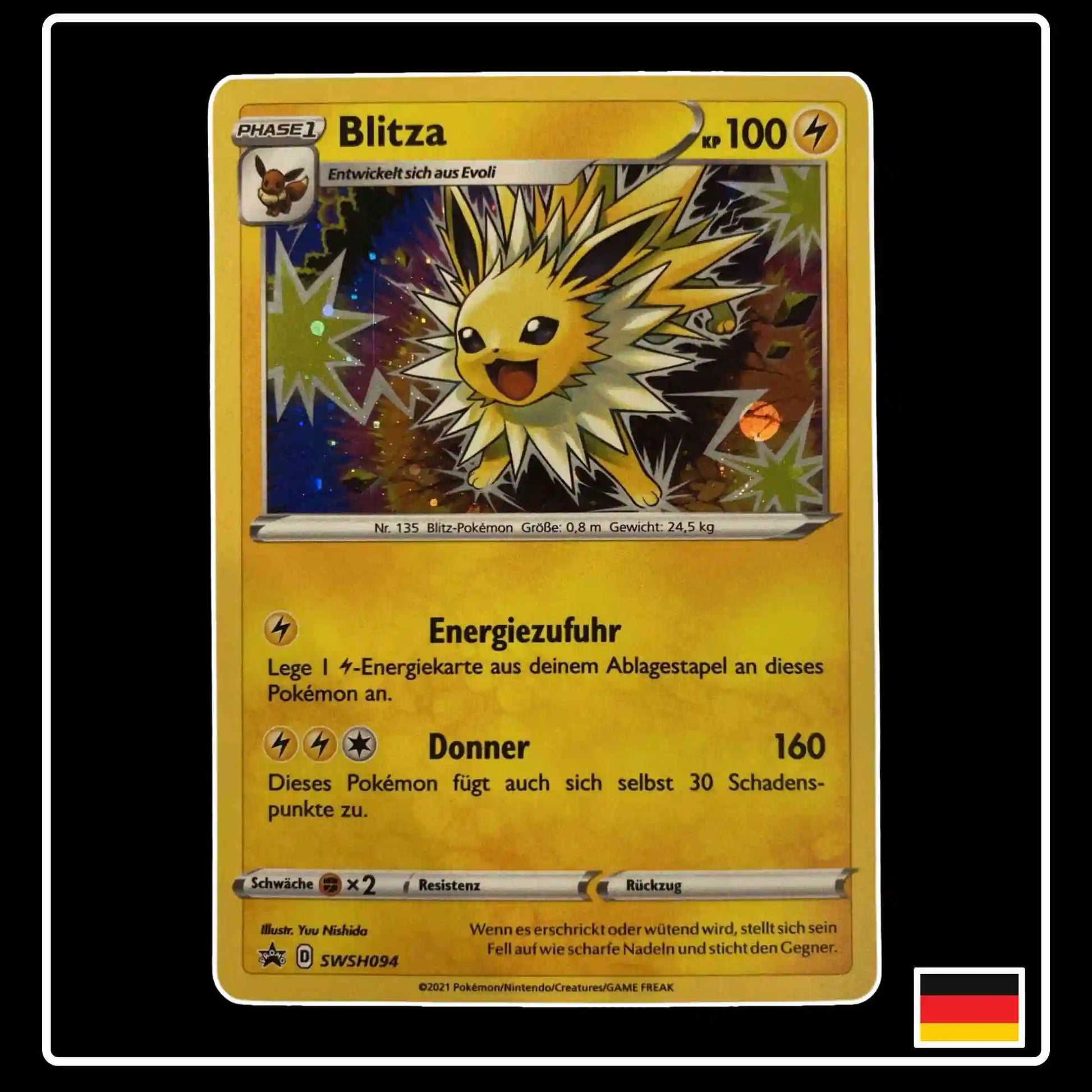 Blitza HOLO SWHS094 Pokemon Black Star Promo
