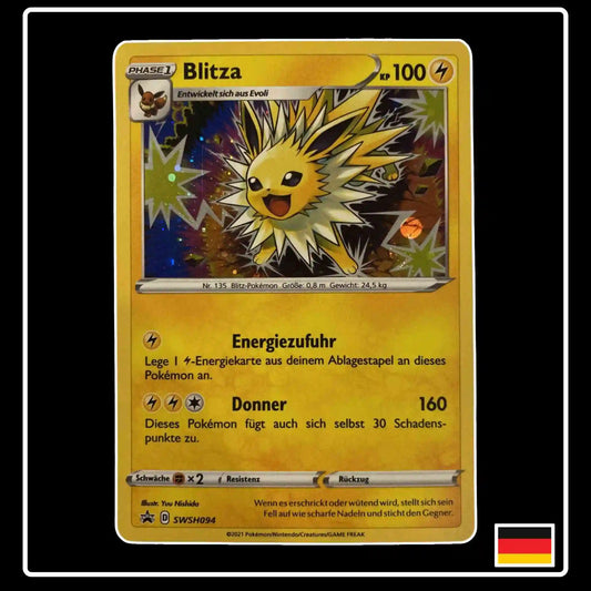 Blitza HOLO SWHS094 Pokemon Black Star Promo