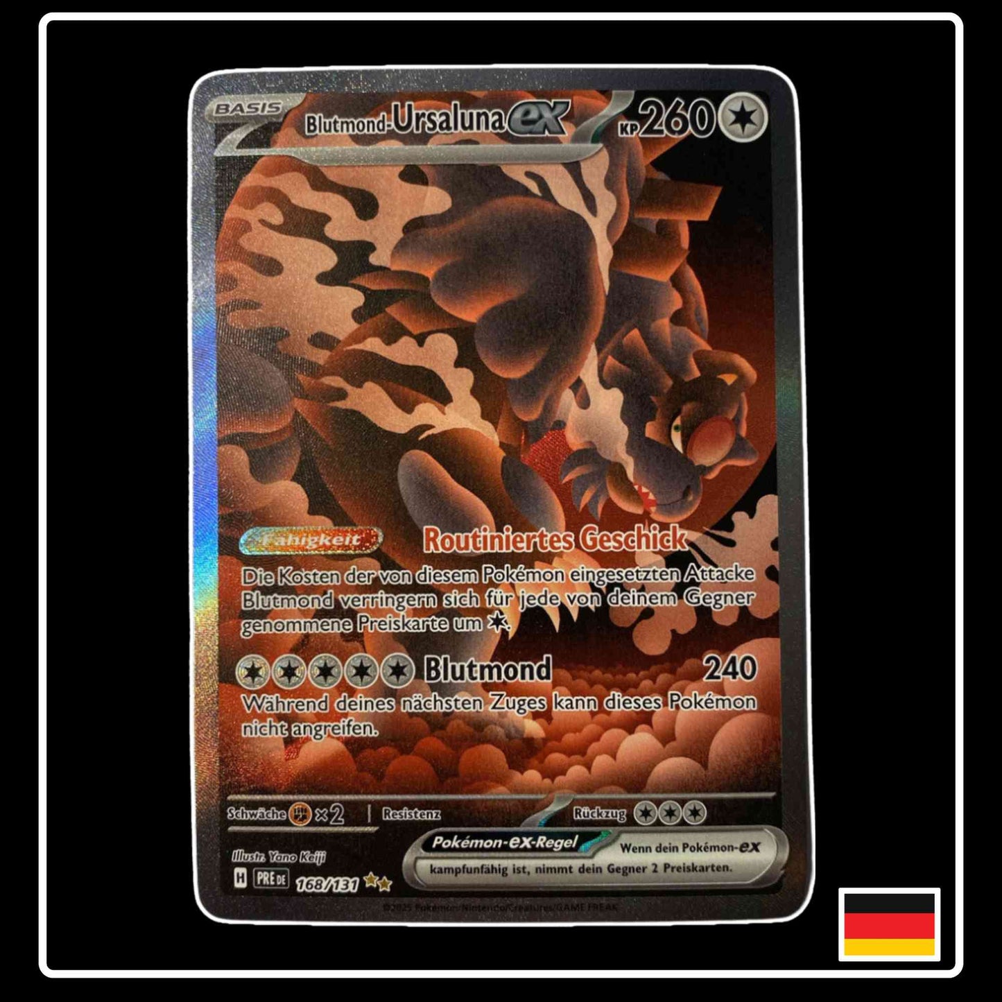 Blutmond-Ursaluna ex 168/131 Pokemon Prismatische Entwicklungen