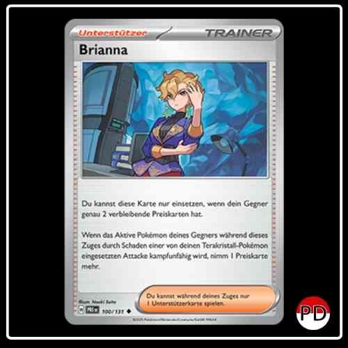 Brianna 100/131 Pokemon Prismatische Entwicklungen