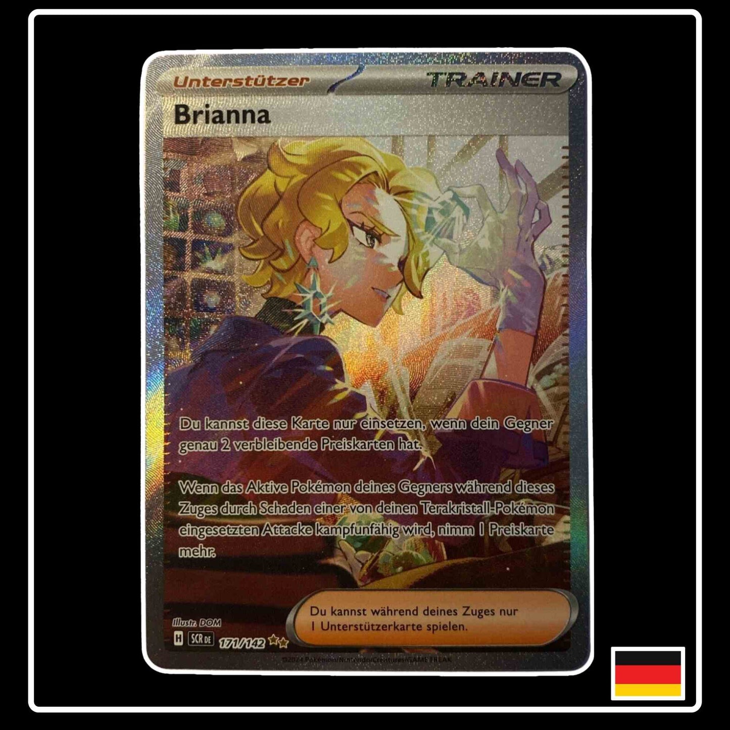 Brianna Trainer SIR 171/142 Pokemon Stellarkrone