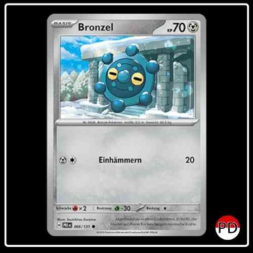 Bronzel 066/131 Pokemon Prismatische Entwicklungen