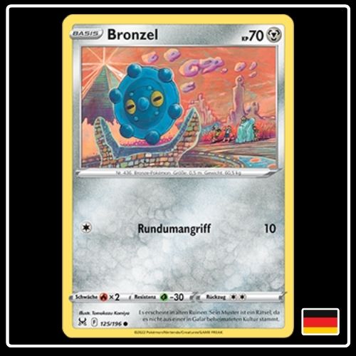 Bronzel 125/196 Pokemon Verlorener Ursprung