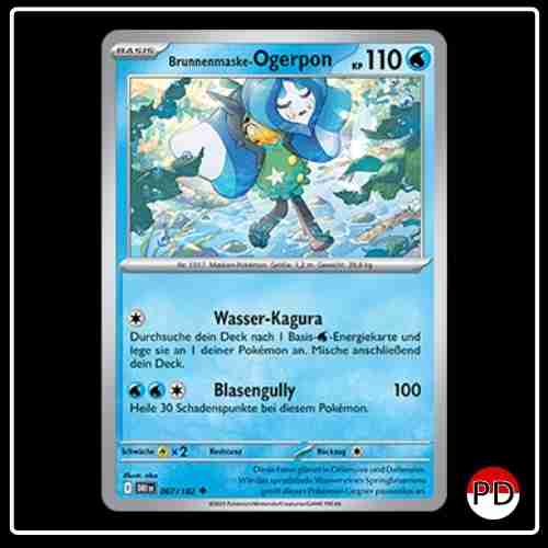 Brunnenmaske-Ogerpon 067/182 Pokemon Ewige Rivalen