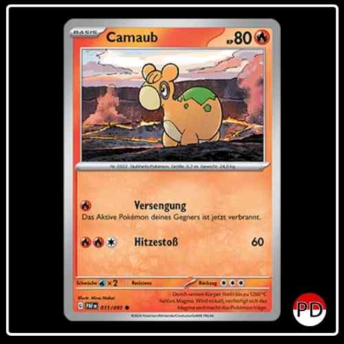 Camaub 011/091 Pokemon Paldeas Schicksale