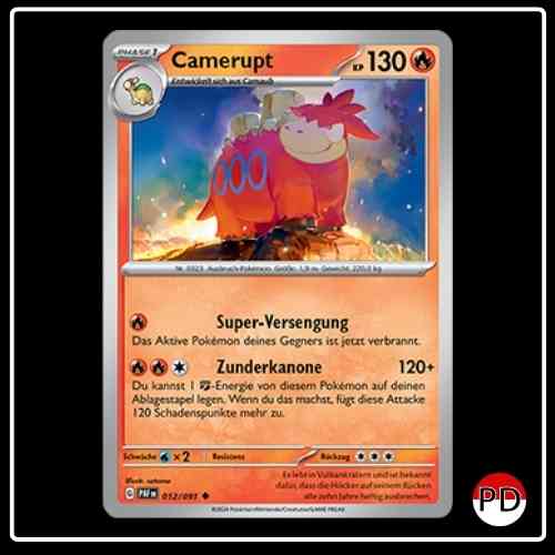 Camerupt 012/091 Pokemon Paldeas Schicksale