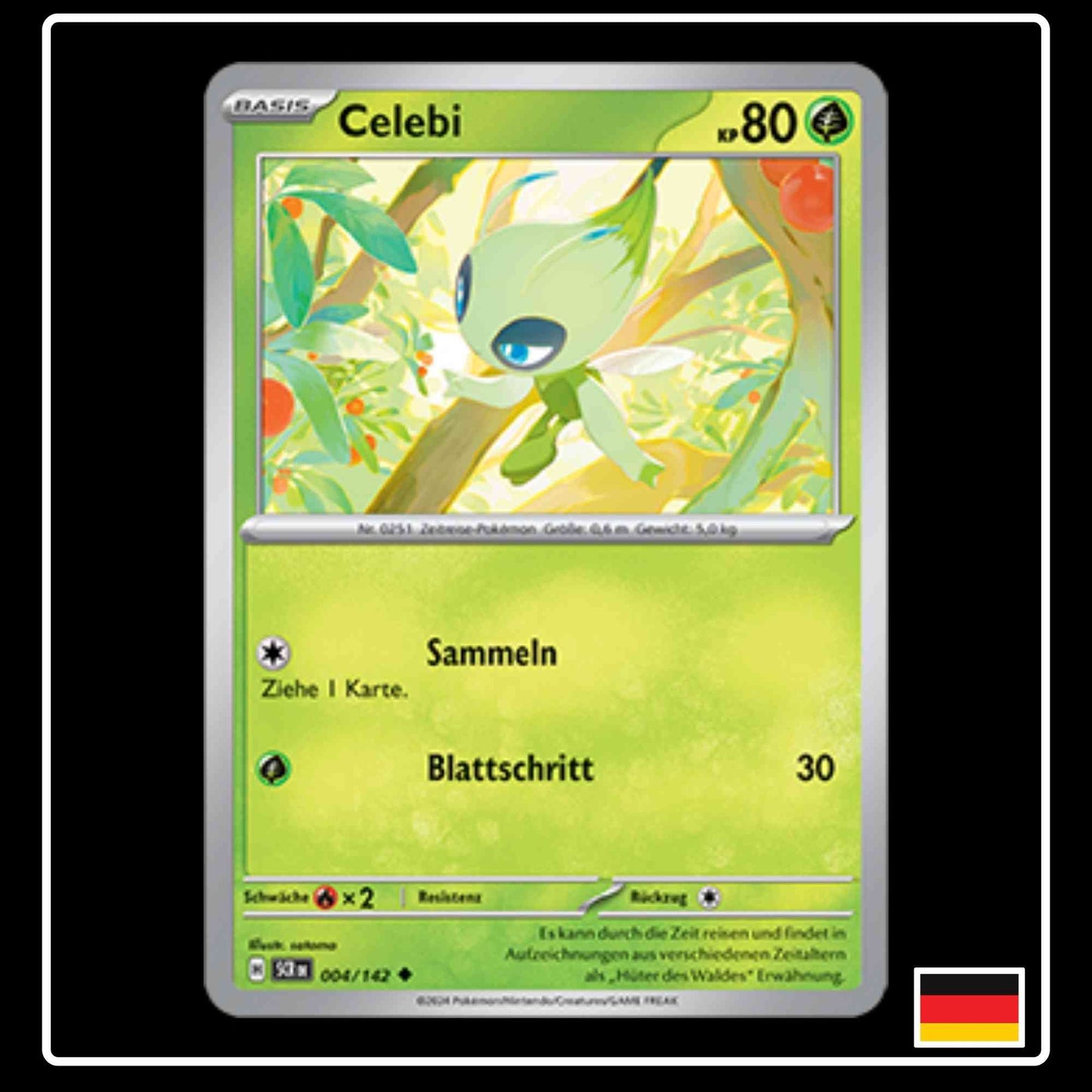 Celebi 004/142 Pokemon Stellarkrone