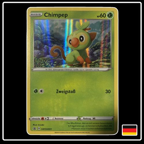 Chimpep HOLO SWSH001 Pokemon Black Star Promo