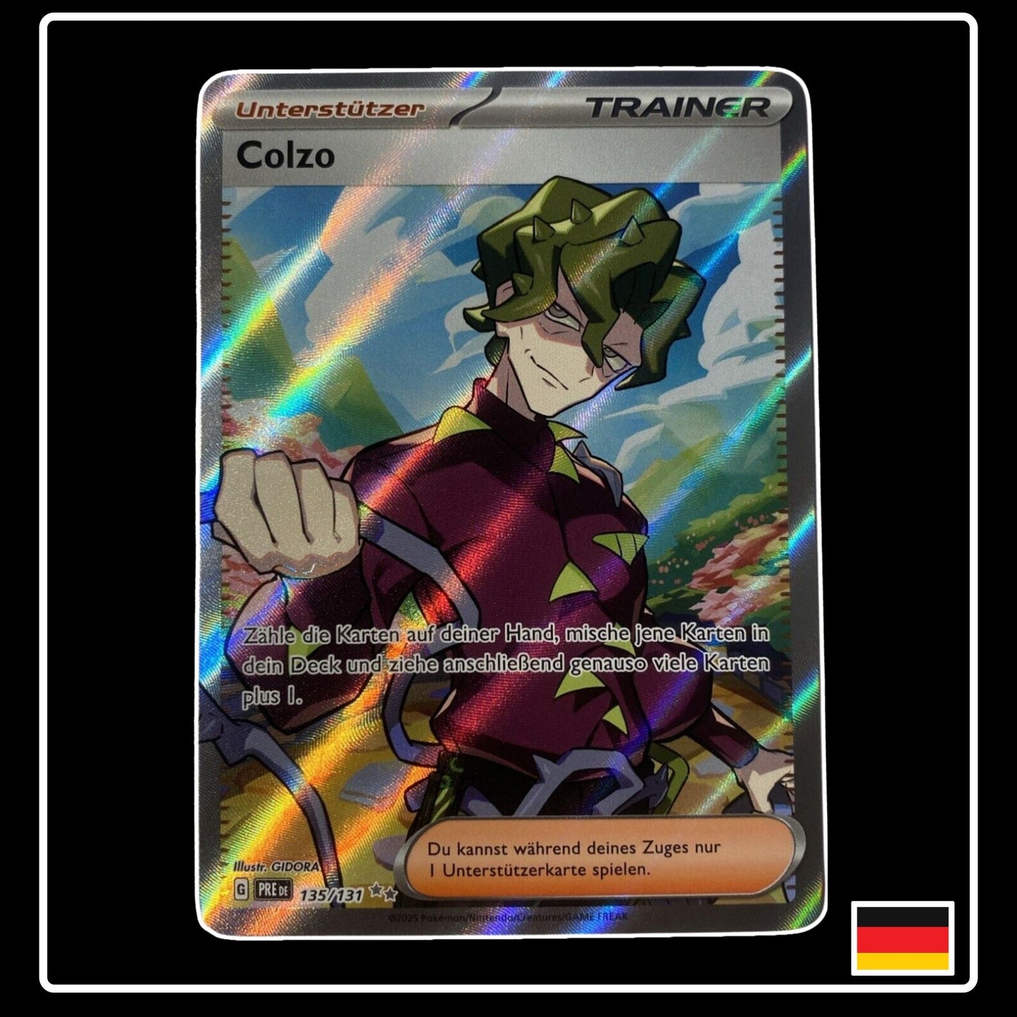Colzo Trainer 135/131 Pokemon Prismatische Entwicklungen