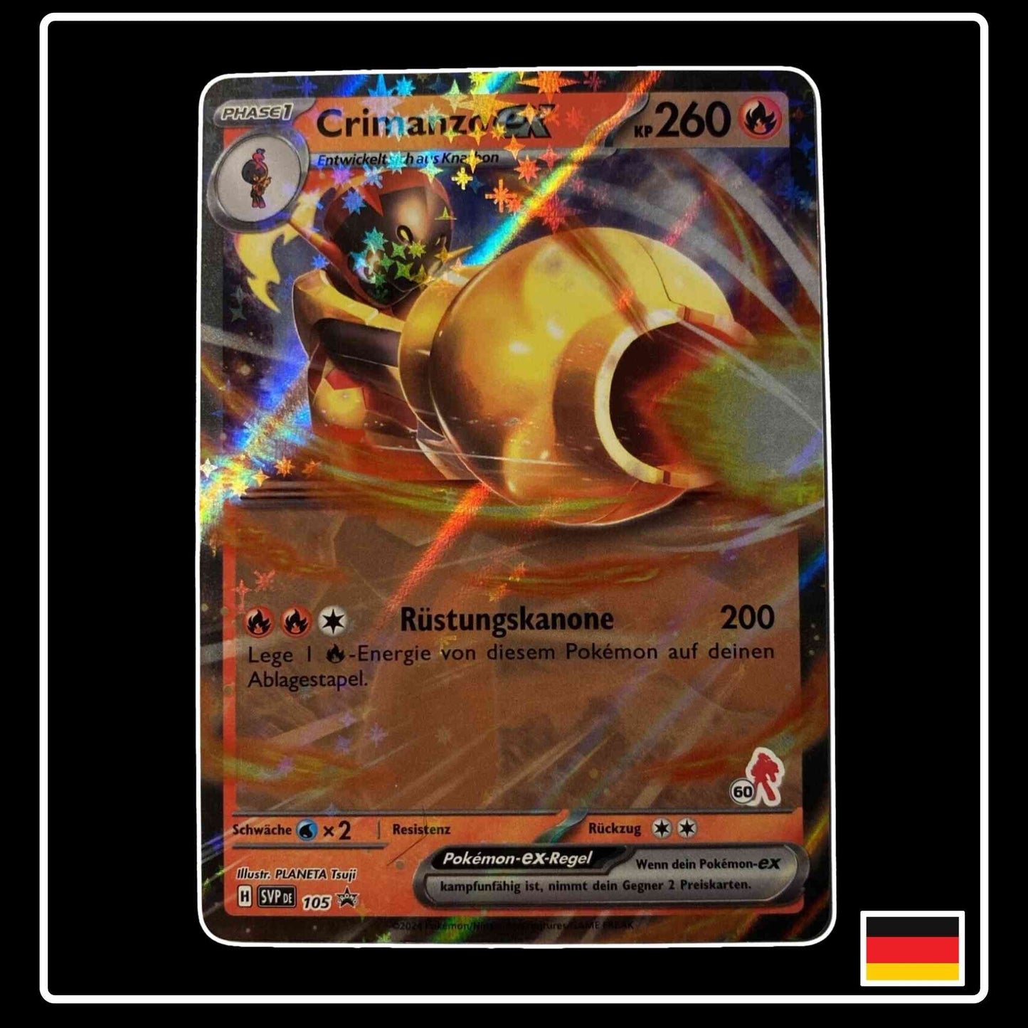 Crimanzo ex SVP DE 105 Pokemon Promo