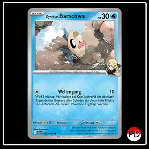 Cynthias Barschwa 052/182 Pokemon Ewige Rivalen
