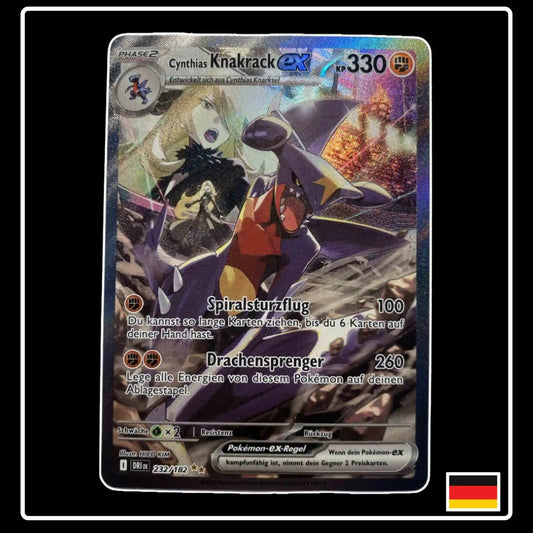 Cynthias Knakrack ex SIR 232/182 Pokemon Ewige Rivalen