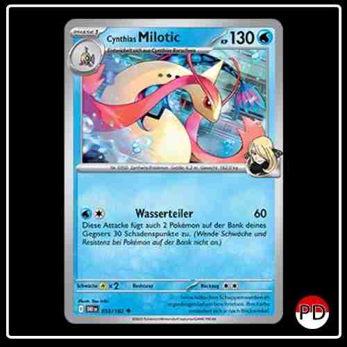 Cynthias Milotic 053/182 Pokemon Ewige Rivalen