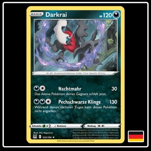 Darkrai 120/196 Pokemon Verlorener Ursprung