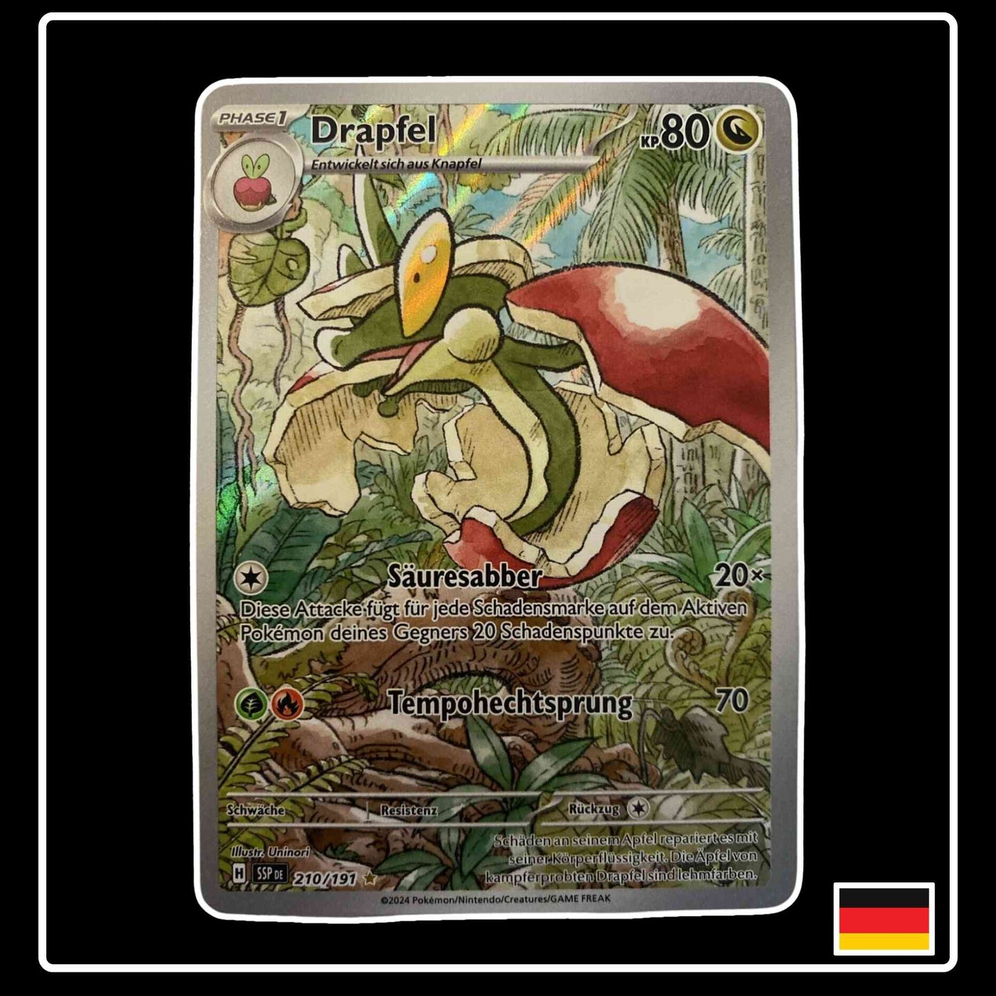 Drapfel Pokemon Stürmische Funken