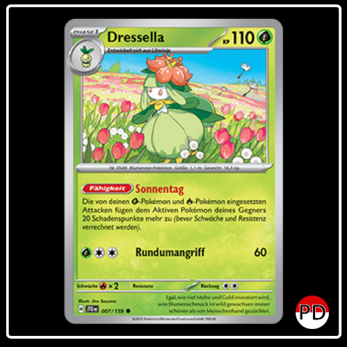 Dressella 007/159 Pokemon Reisegefährten