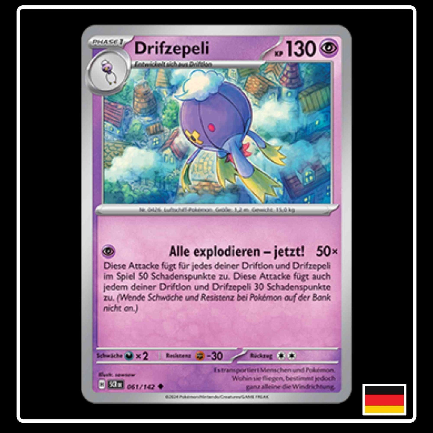 Drifzepeli 061/142 Pokemon Stellarkrone