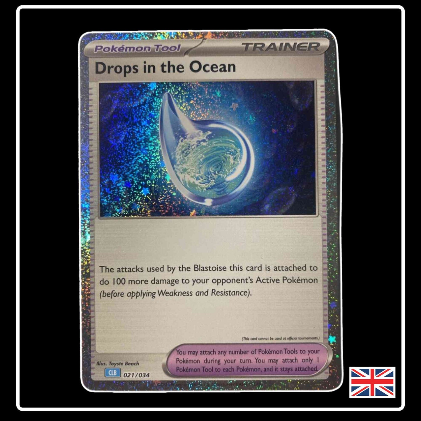 Drops in the Ocean 021/034 CLB Pokemon TCG Classic